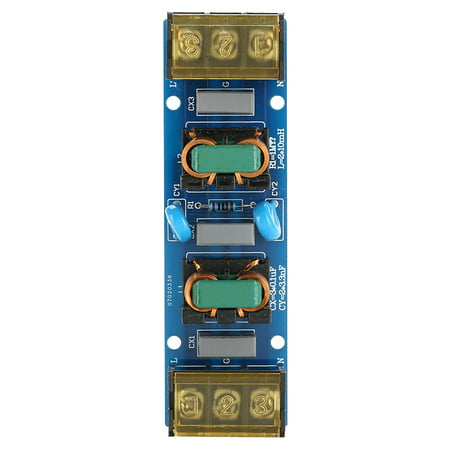 6A Filtering Board EMI High Frequency Two-Stage Power Module Low-Pass Filter Board for Power 
